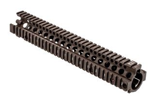 Daniel Defense M4A1 12.25" RIS II Quad Rail AR-15 Handguard with FDE anodized finish